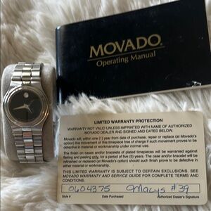 Movado watch a classic piece